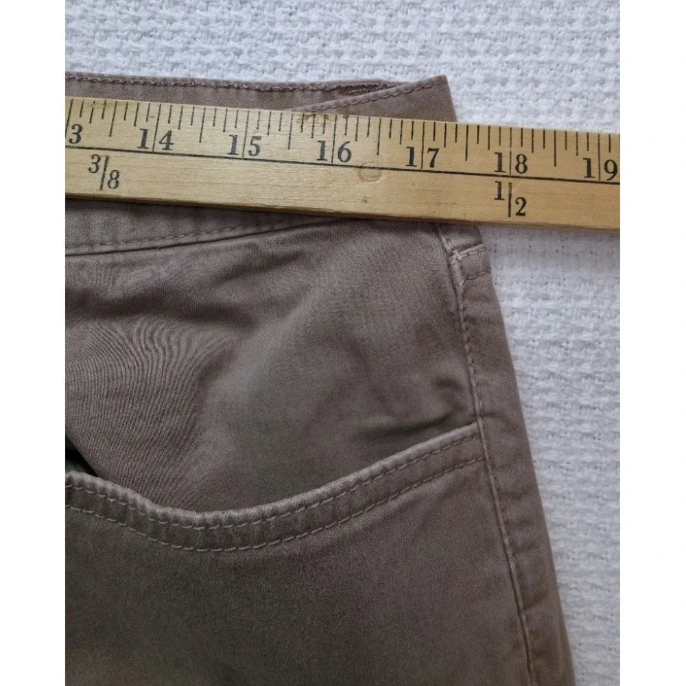 Joes Jeans Brixton Straight Narrow Beige Khaki Pants Mens 36 Stretch Cotton